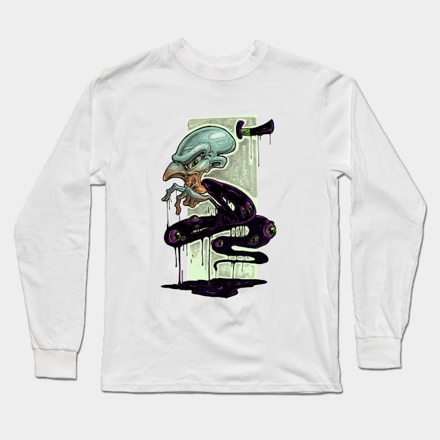 Flowing Long Sleeve T-Shirt by mrzero